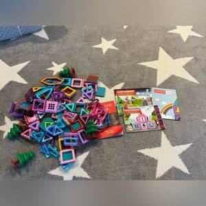 Magformers magnatiles magnet building STEM toy multiple sets